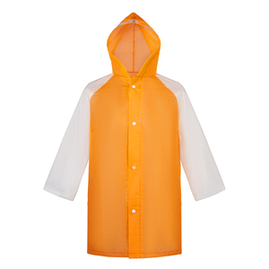 Orange Kids Raincoat